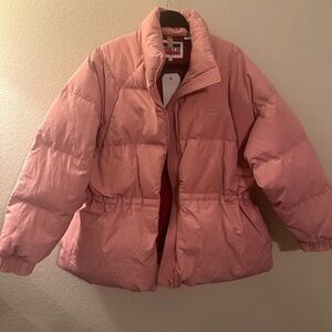 NWT Levi’s Rosa Fashion Puffer in Blush Pink